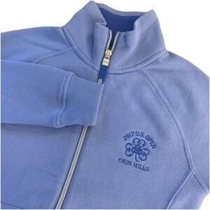 Polo Ralph Lauren Girl’s Lavender Full Zip Sweatshirt Size M (8-10) 2017 US Open